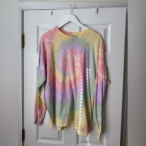 Gildan Pastel Tie-Dye Heavy Cotton Long Sleeve Shirt